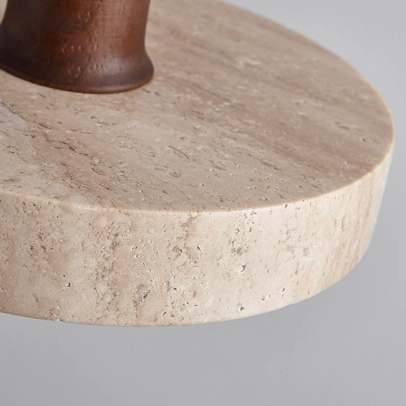 Suspension Vintage Wabi Sabi en Pierre – Élégance Naturelle et Design Minimaliste