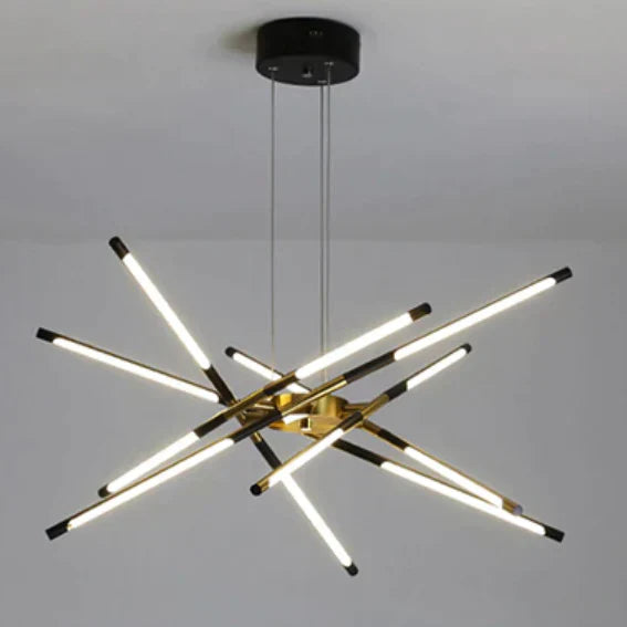 Chandelier Spider Moderne – Lustre Élégant avec 6 à 12 Lampes pour Salle à Manger, Salon et Bureau