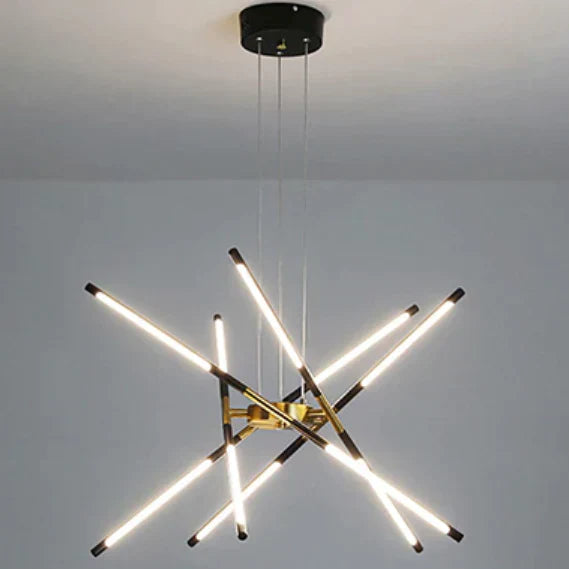 Chandelier Spider Moderne – Lustre Élégant avec 6 à 12 Lampes pour Salle à Manger, Salon et Bureau