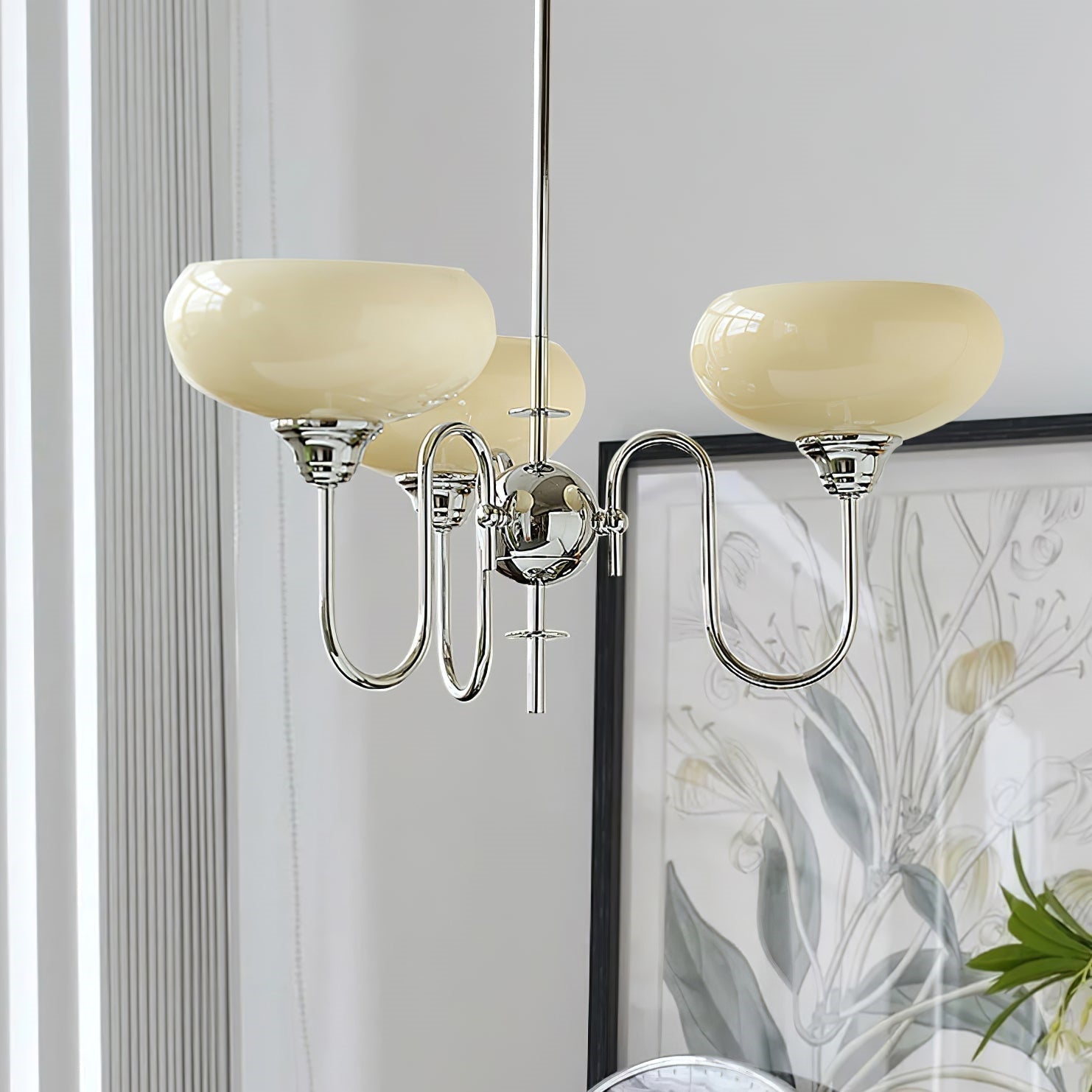 Chandelier Luxe en Verre et Métal – Élégance et Raffinement pour Votre Intérieur
