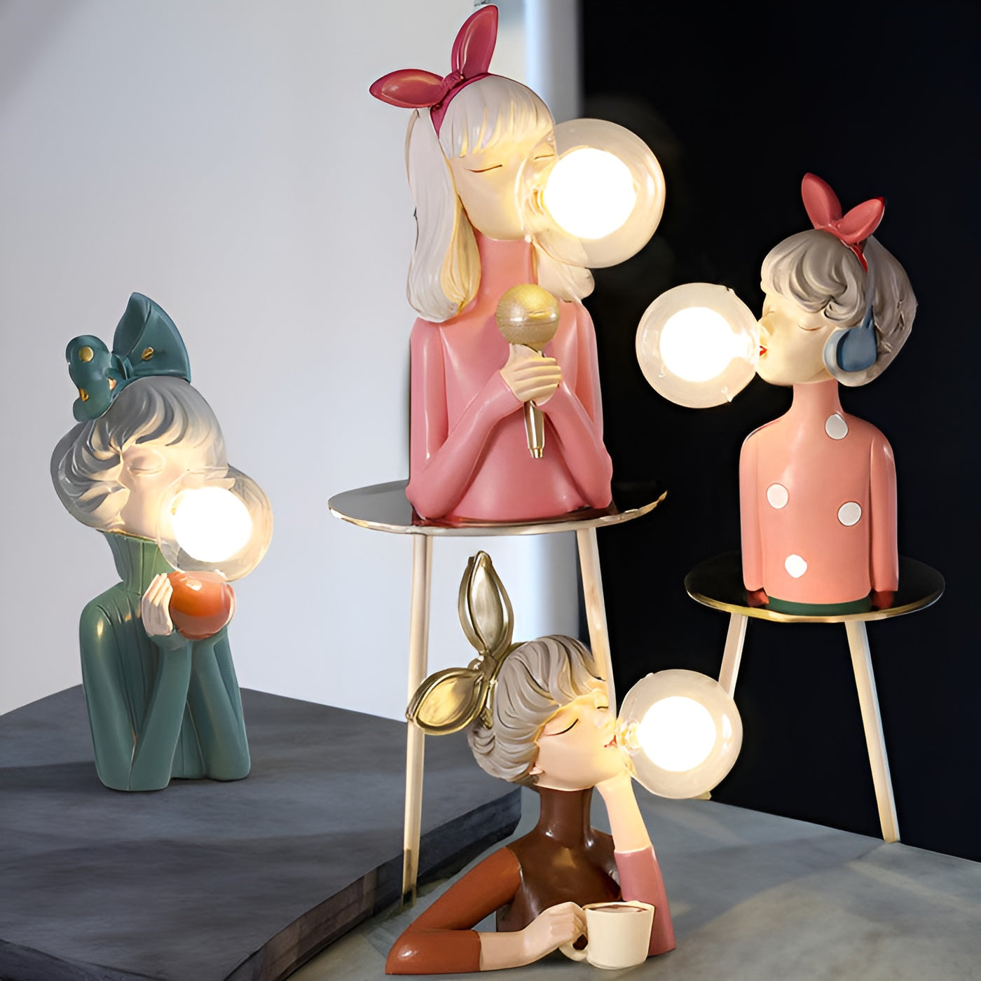 Lampe de Table BubbleFairies - Éclairez Votre Espace avec une Touche de Magie