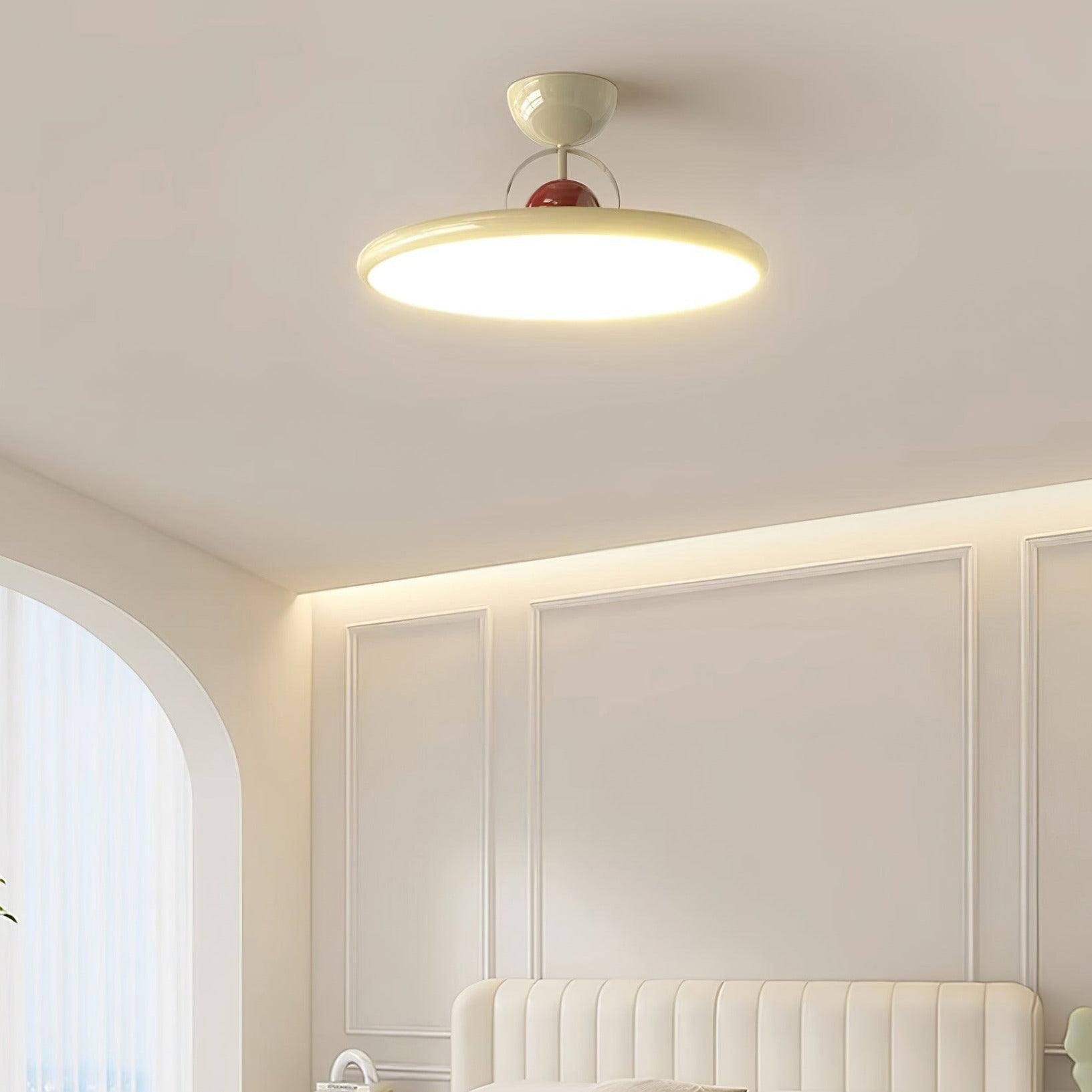 Plafonnier LED Moderne Letizia – Design Élégant en Acrylique et Métal, Éclairage Doux et Économe en Énergie