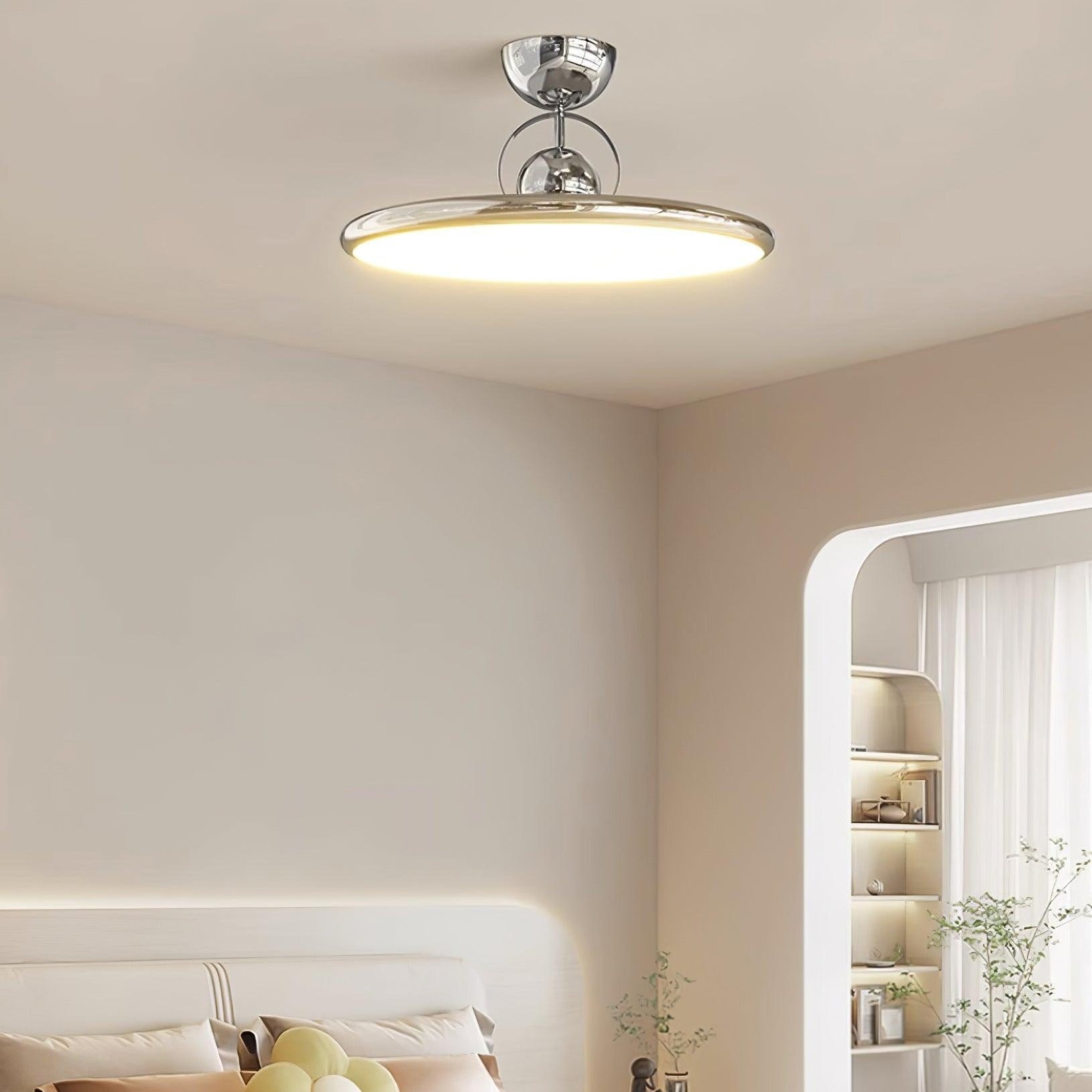 Plafonnier LED Moderne Letizia – Design Élégant en Acrylique et Métal, Éclairage Doux et Économe en Énergie