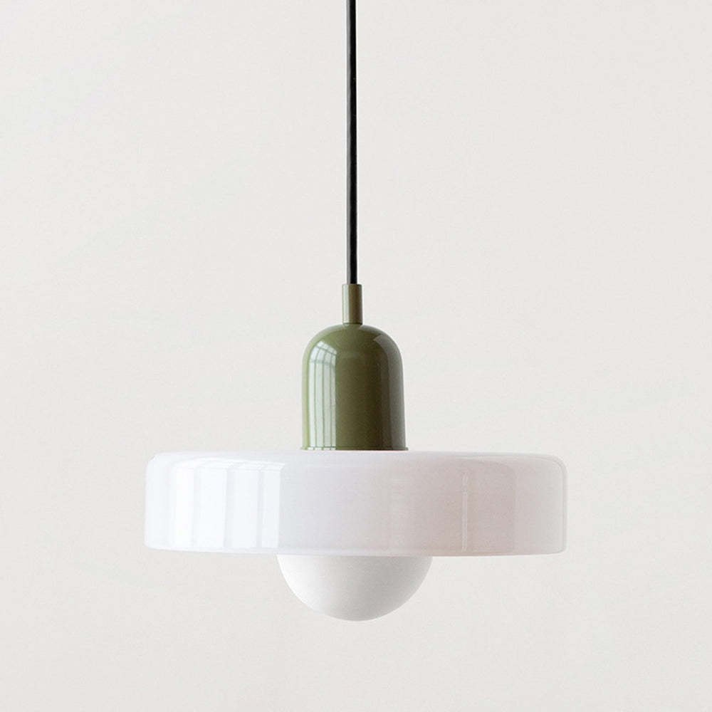 Suspension Bauhaus en Verre - Un Mélange Parfait de Créativité et de Design Moderne