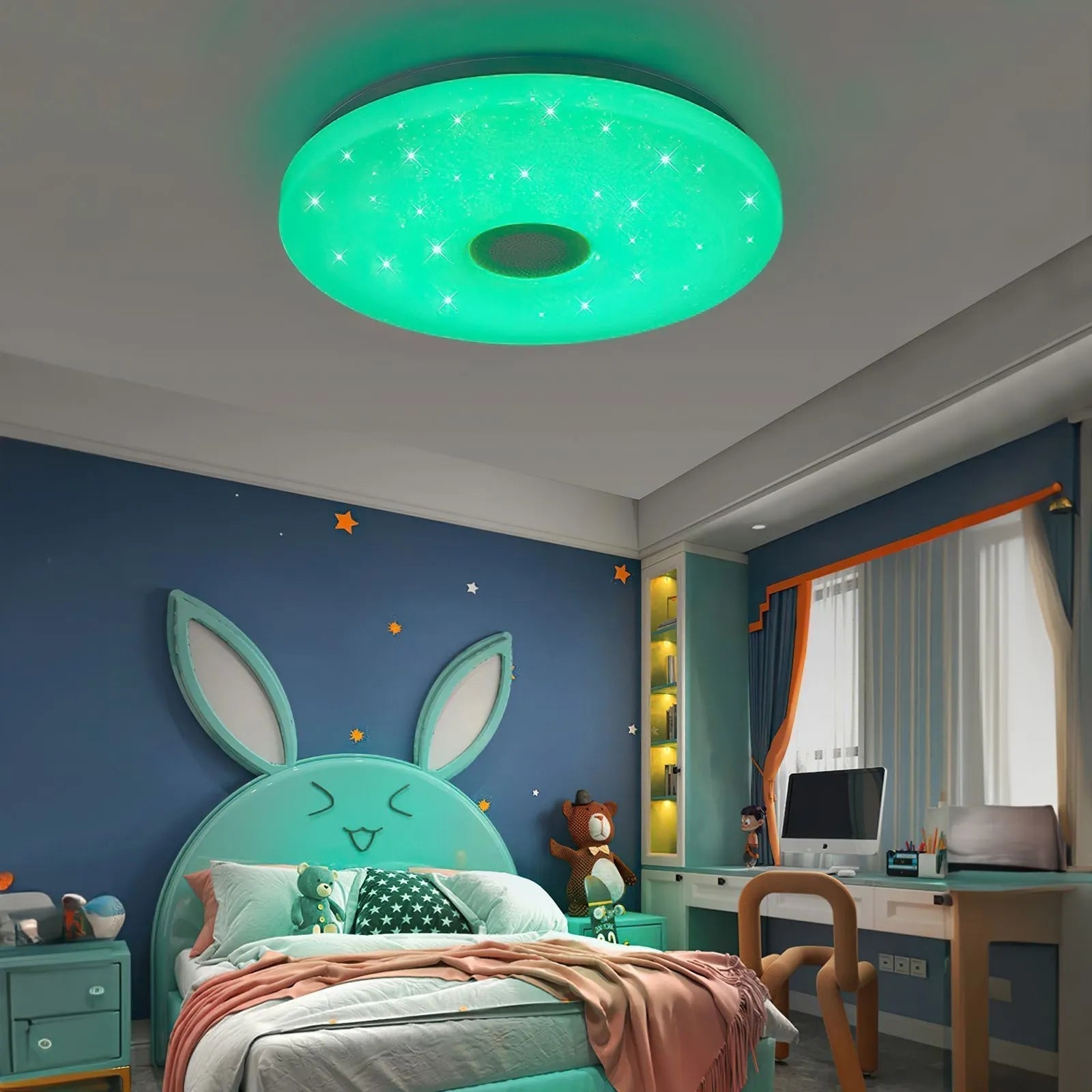 Plafonnier Smart Modern RGB - Éclairage Dynamique et Multicolore avec Contrôle Smartphone